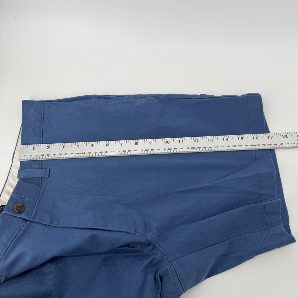 J.Crew Mercantile Flex Reade Mens Blue Chino Shorts Size 34 7 Inch Inseam - Picture 5 of 6
